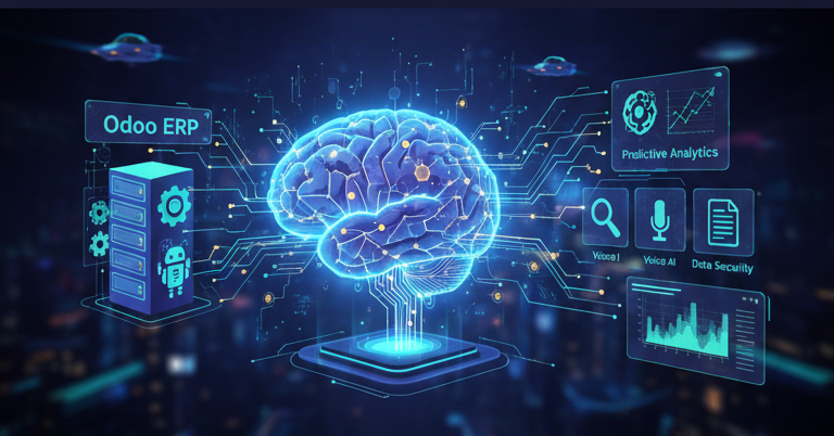پیاده‌سازی هوش مصنوعی در Odoo 19: تحولی هوشمند در مدیریت کسب‌وکار با نواکام